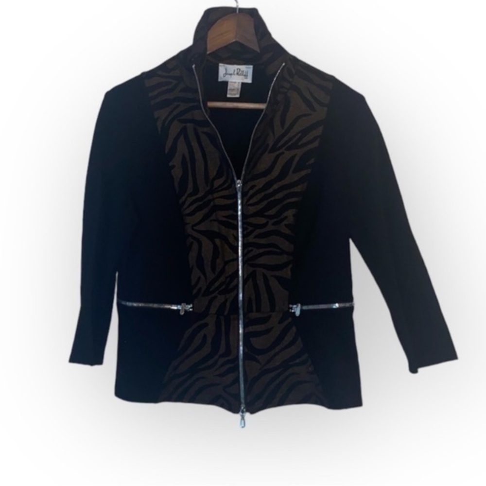 Joseph Ribkoff vintage scuba style jacket SIZE 14